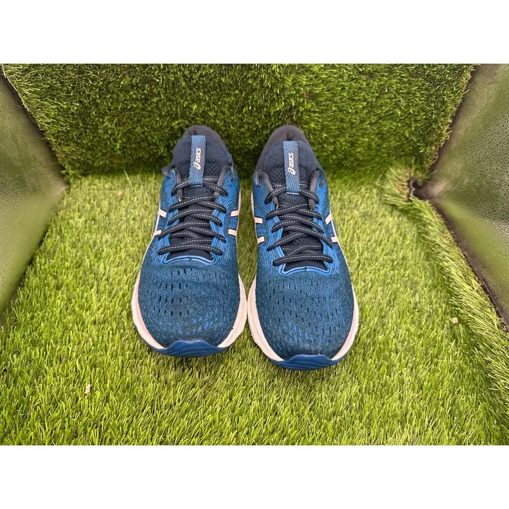 Asics Gel-Nimbus 24 1012B201 Athletic Sneaker Womens 10.5 Blue Mesh Training Gym
